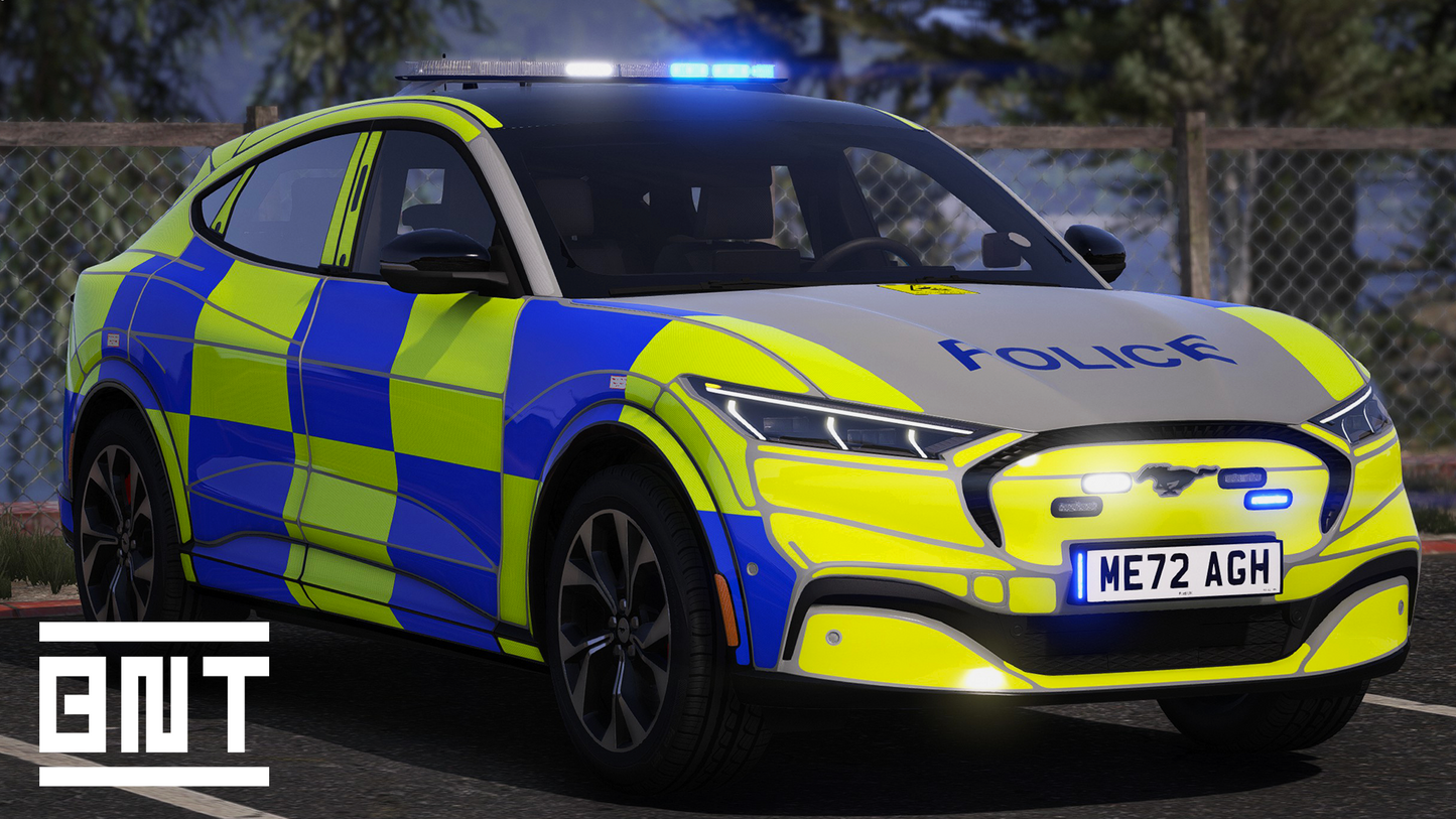 Police Ford Mach-E