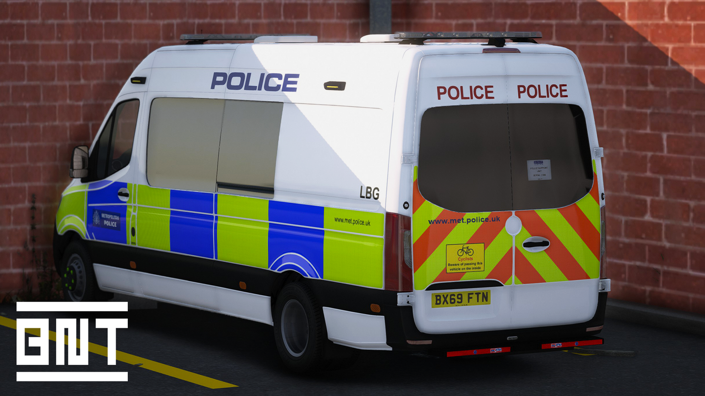 Met Police PSU Sprinter