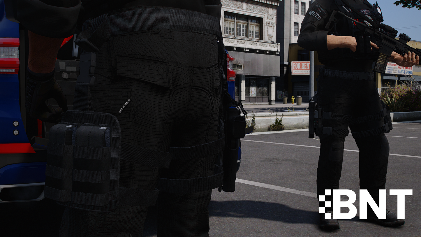 Met Police Dual Mag Holsters