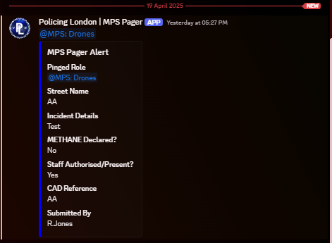 Discord Pager System for FiveM