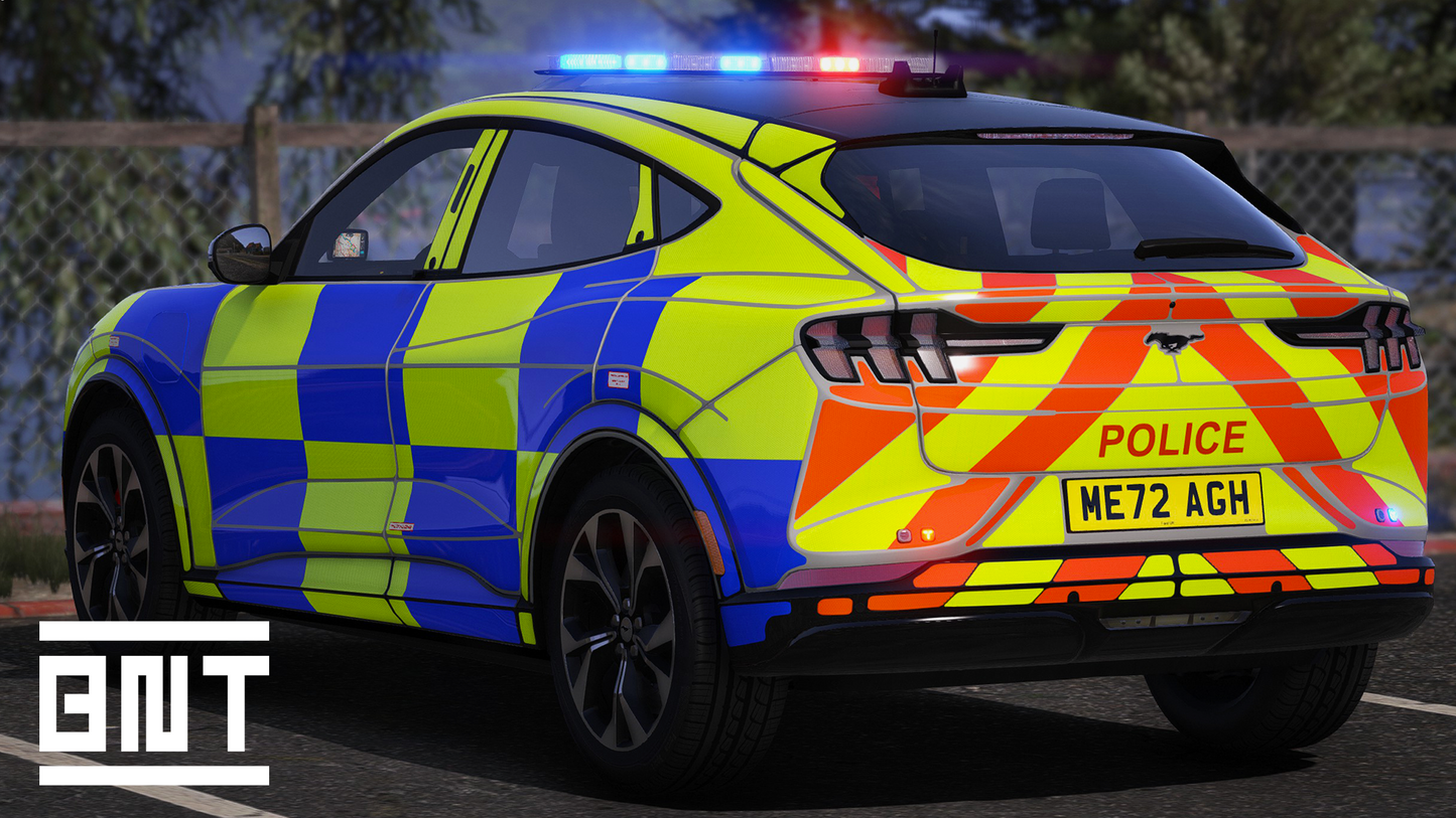 Police Ford Mach-E
