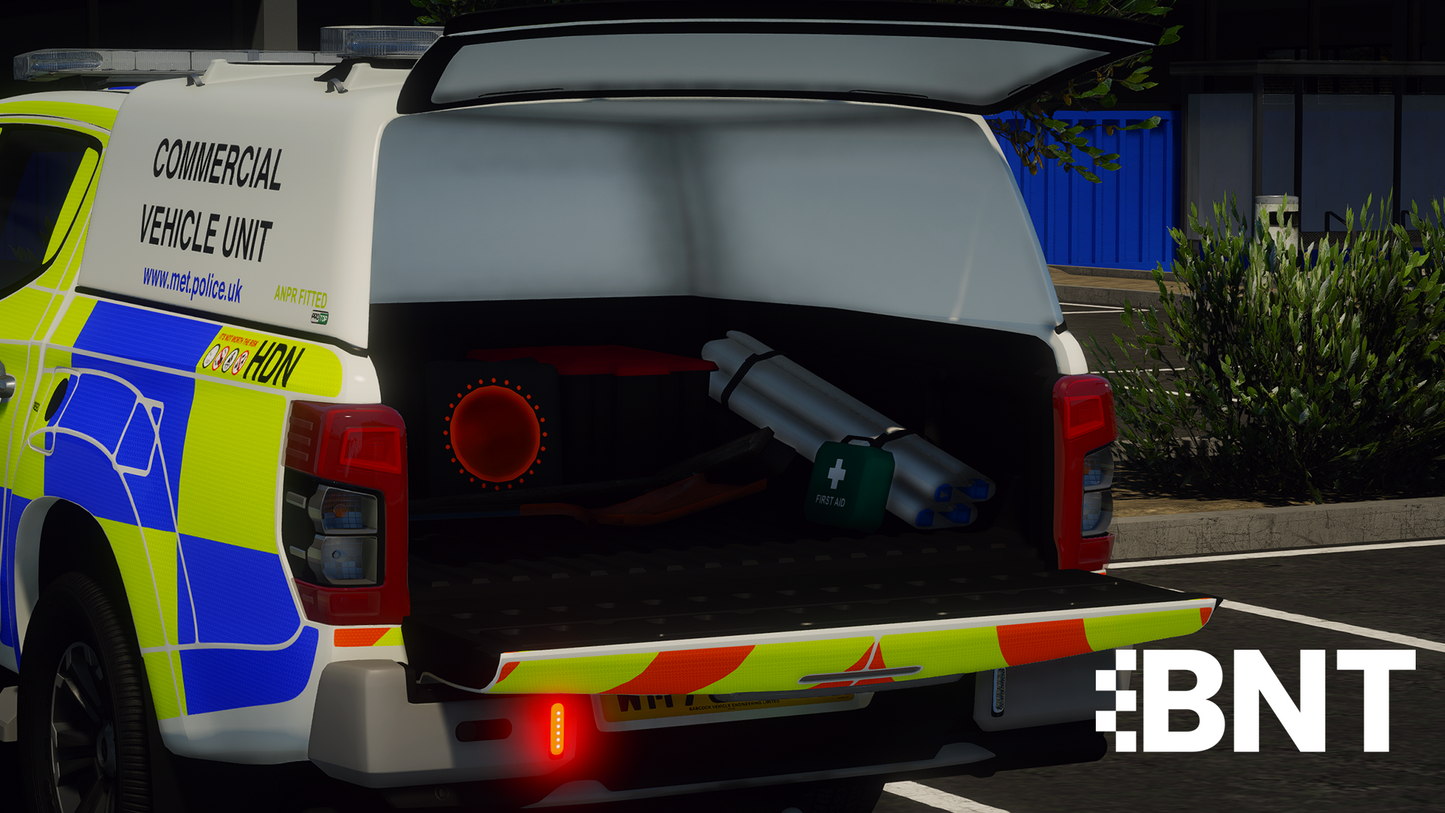 Met Police Mitsubishi L200 CVU