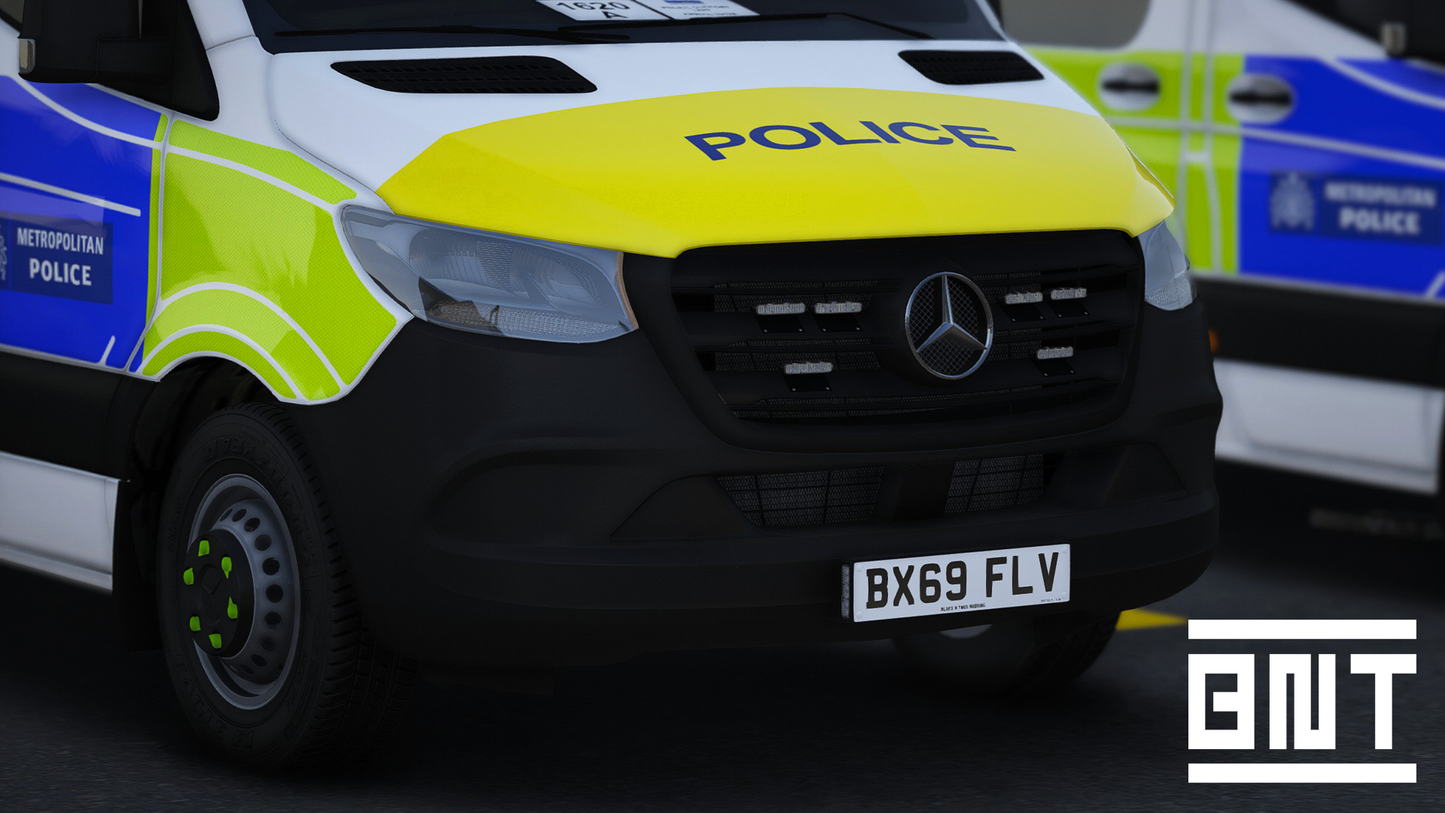 Met Police PSU Sprinter