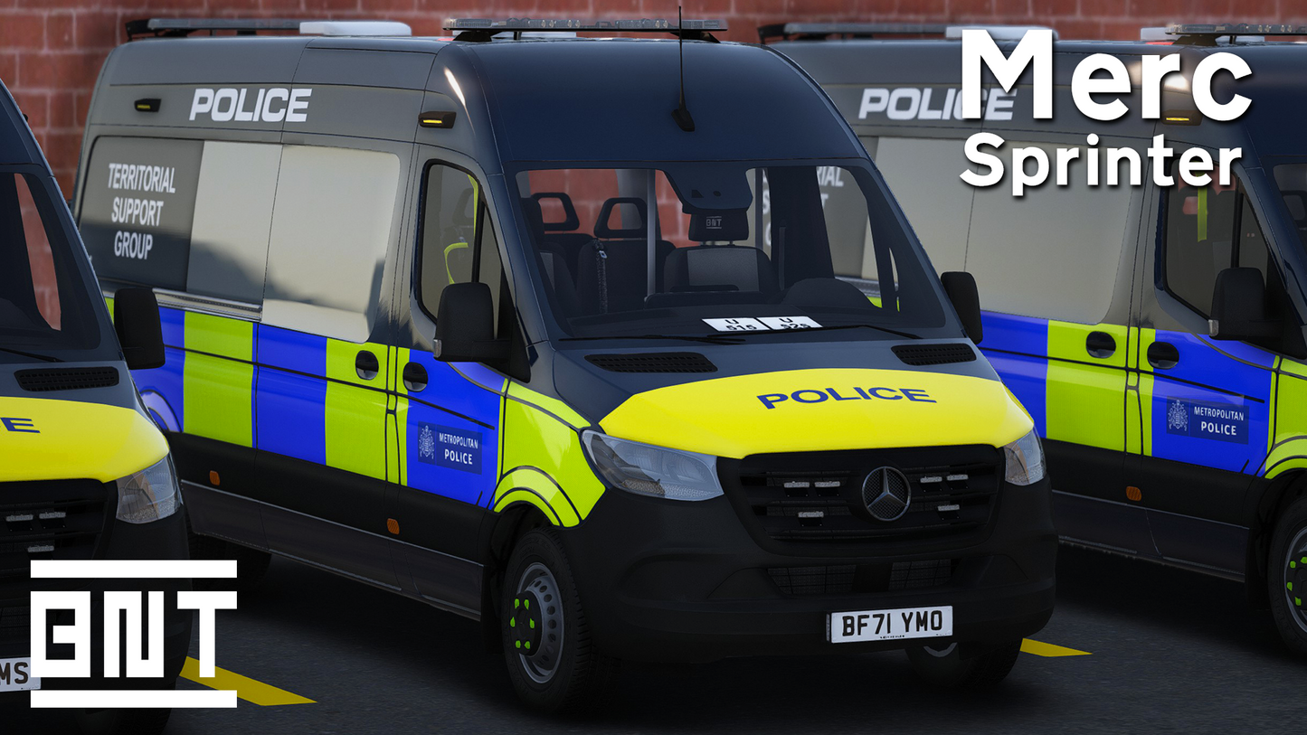 Met Police TSG Sprinter