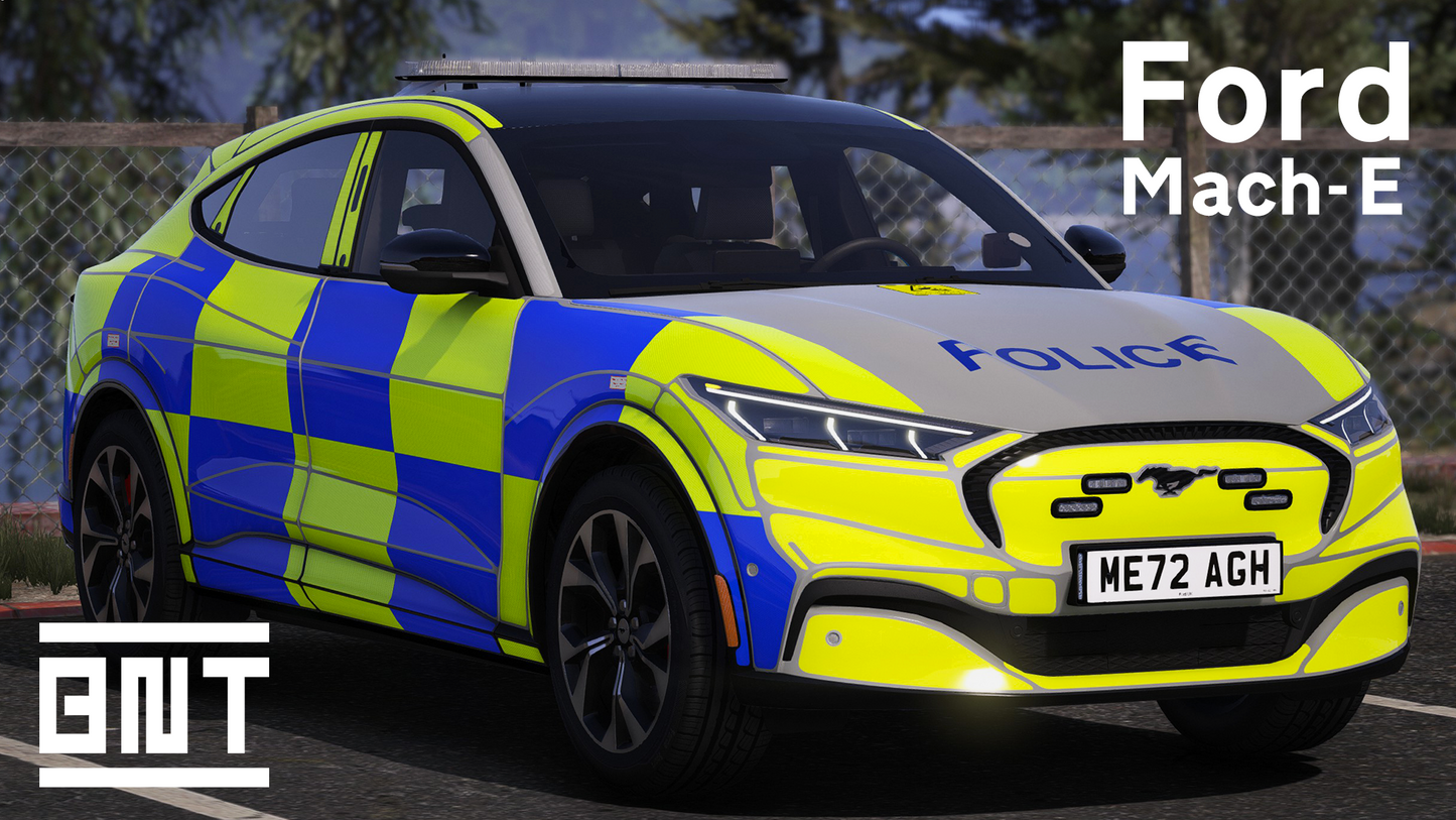 Police Ford Mach-E