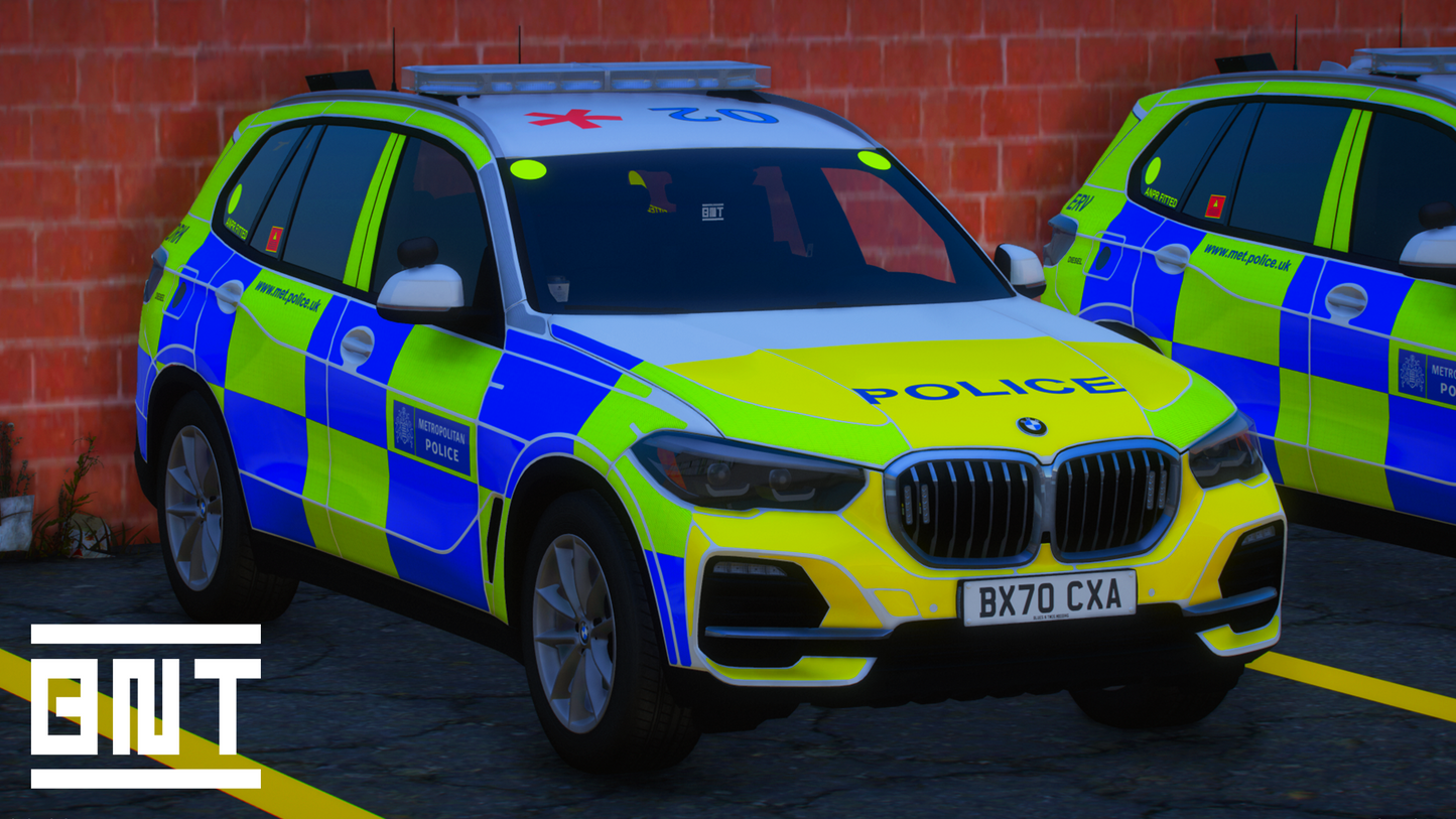 Met Police BMW GO5 ARV Pack - White Variant