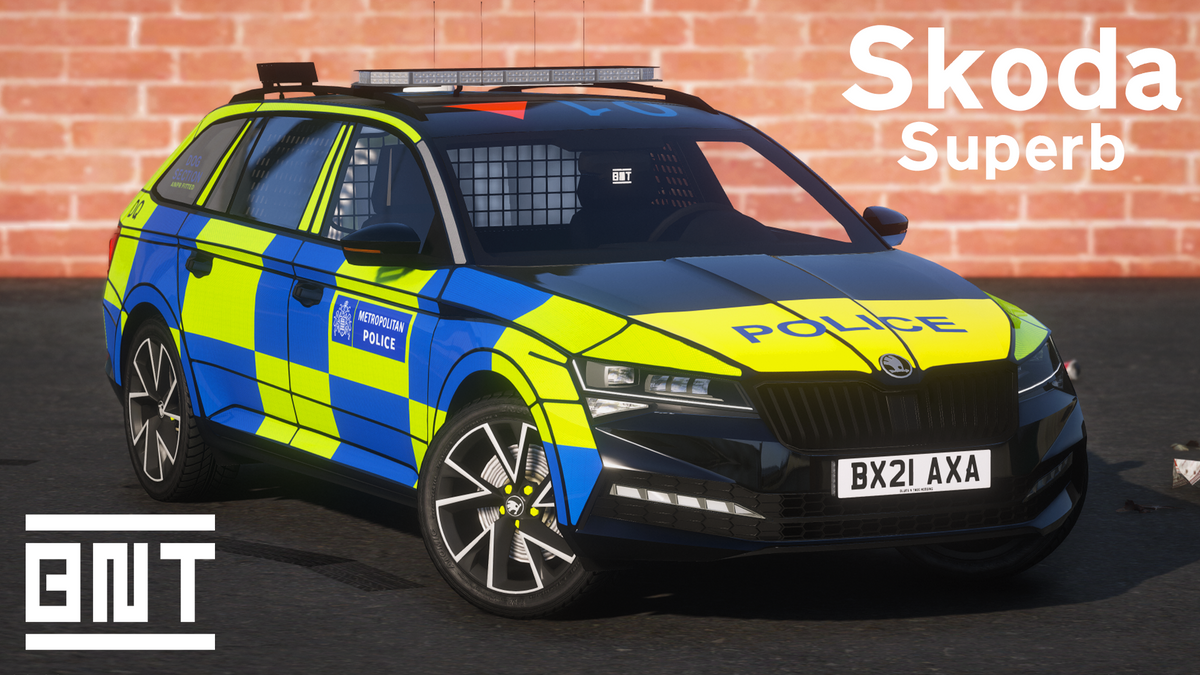 Met Police Skoda DSU – BNT Modding