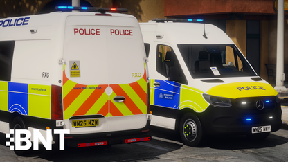 Met Police 25 Plate Sprinters