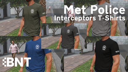 Met Police Interceptor T-Shirts