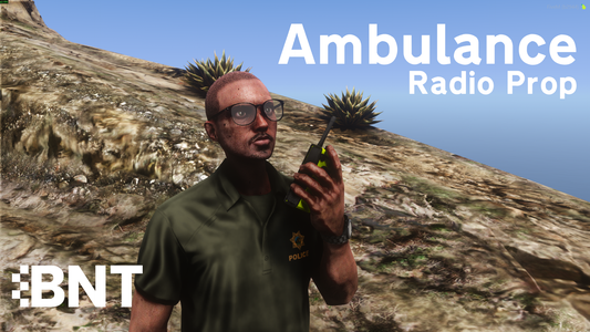 Ambulance Radio Prop