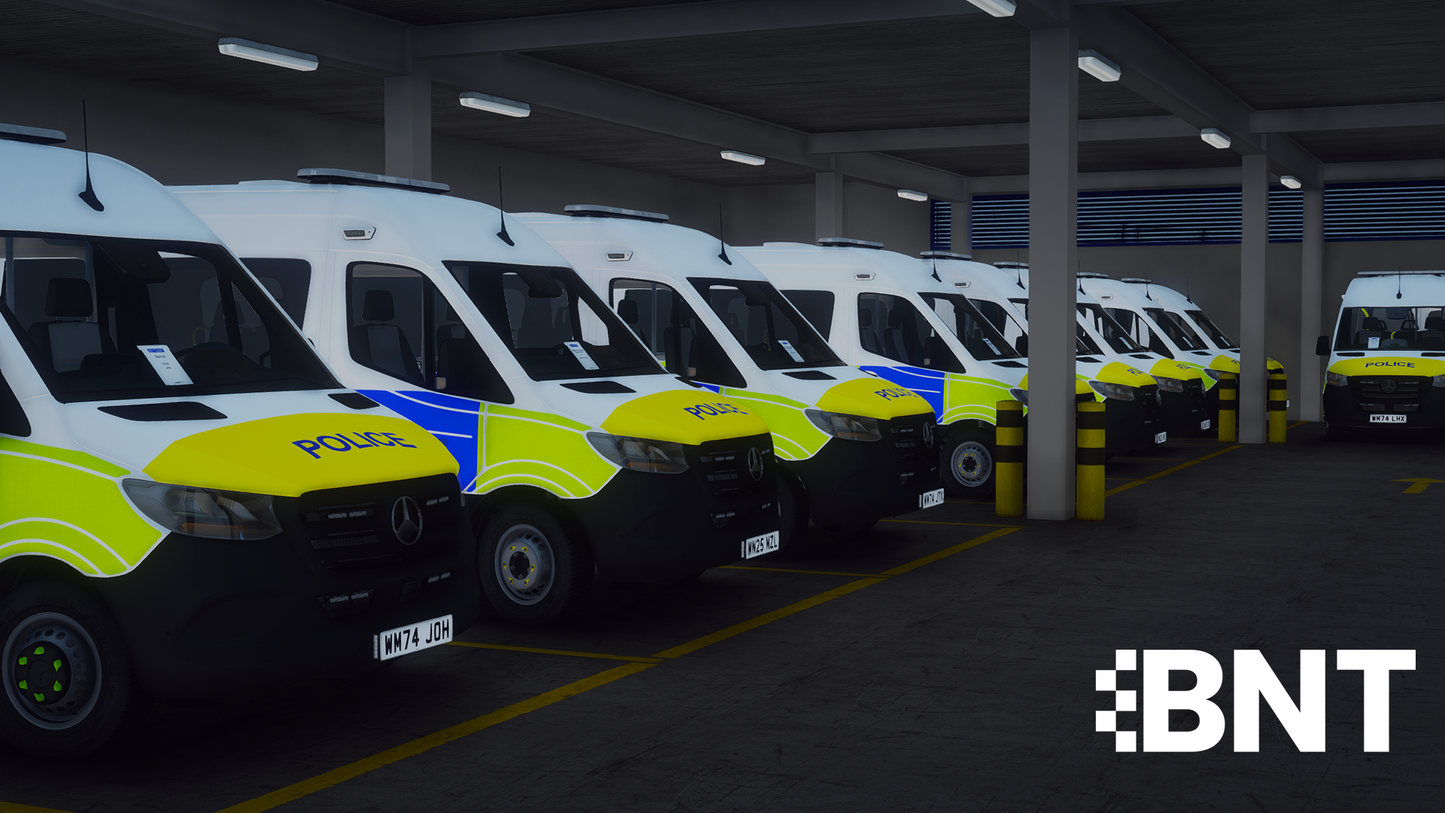 Met Police 25 Plate Sprinters