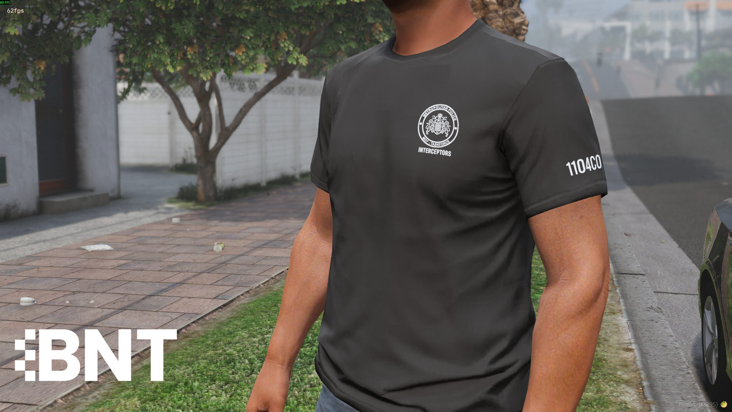 Met Police Interceptor T-Shirts