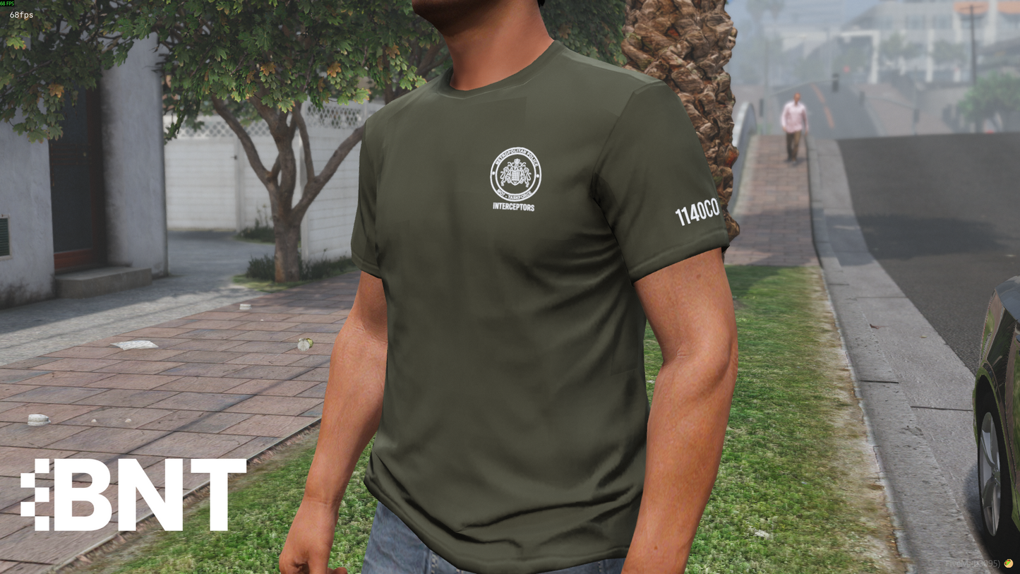 Met Police Interceptor T-Shirts