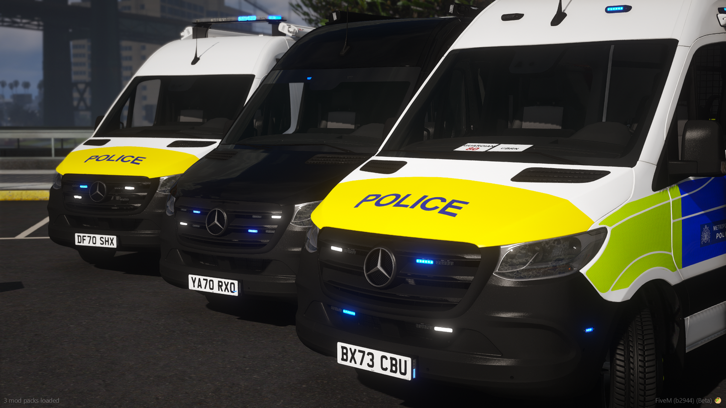 Met Police CBRN Sprinter Pack