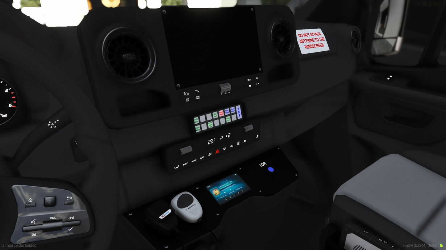 Met Police CBRN Sprinter Pack