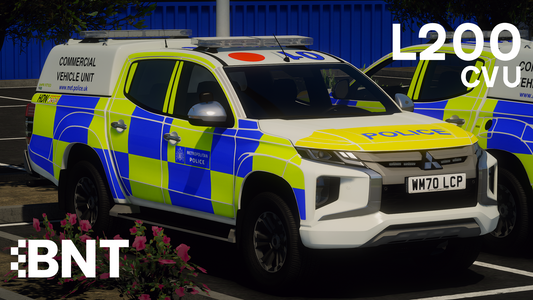 Met Police Mitsubishi L200 CVU