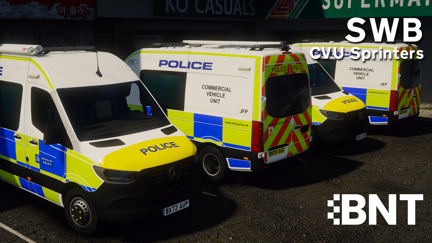 Met Police SWB CVU Sprinters